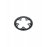 Q-Parts - 54T Chain ring + Guard - Black